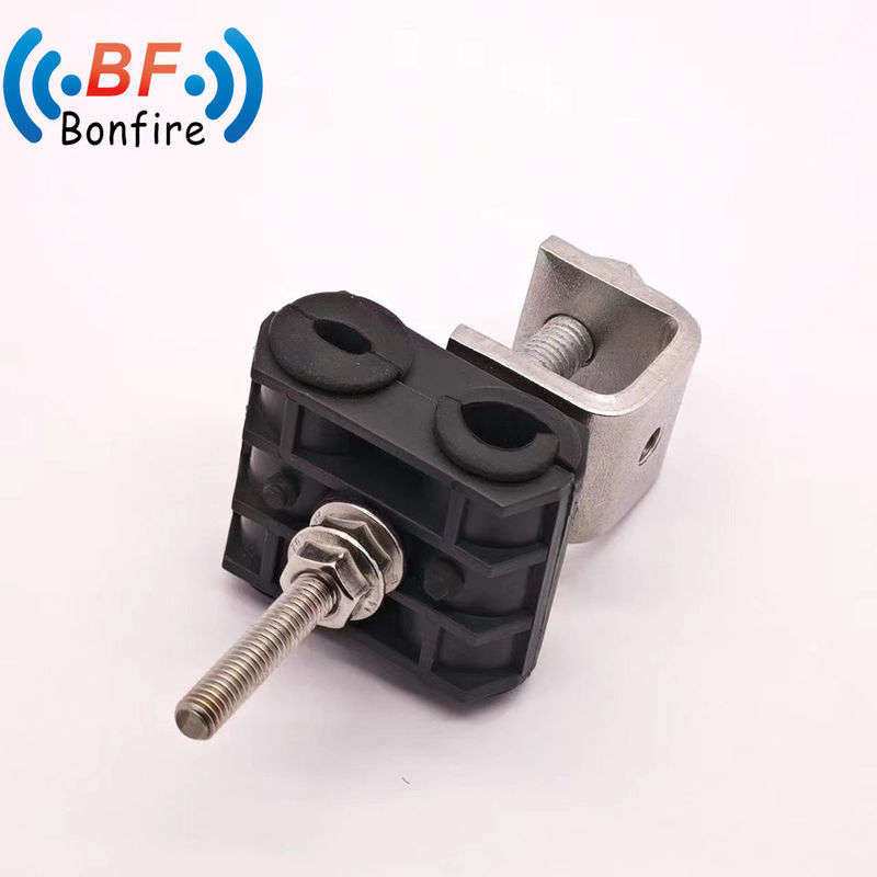 10.5-13 mm 2* 4-8 mm Tre vie di fibra e alimentazione di energia Clamps per la gestione dei cavi
