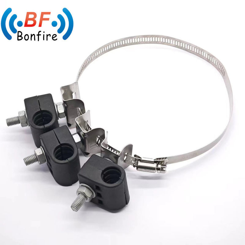KXK-XXXXX Clampe per cavi di alimentazione a fibra personalizzate 30.5-34.5mm 4-8mm Tre vie