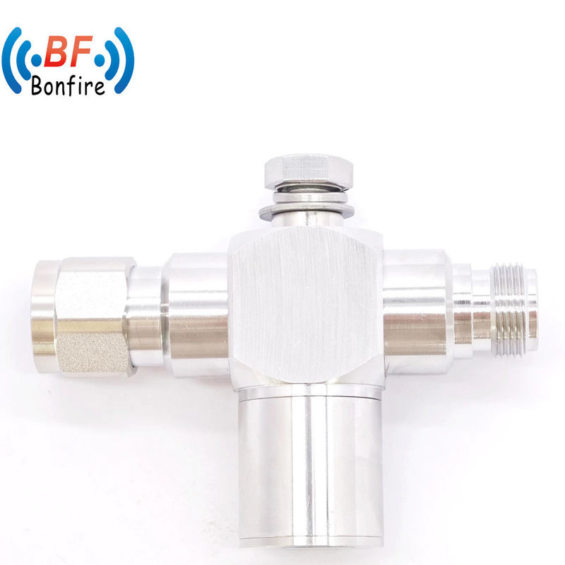 1/4 lunghezza d'onda RF Coaxial Surge Protector Arrester 698-3800MHz per una protezione migliorata