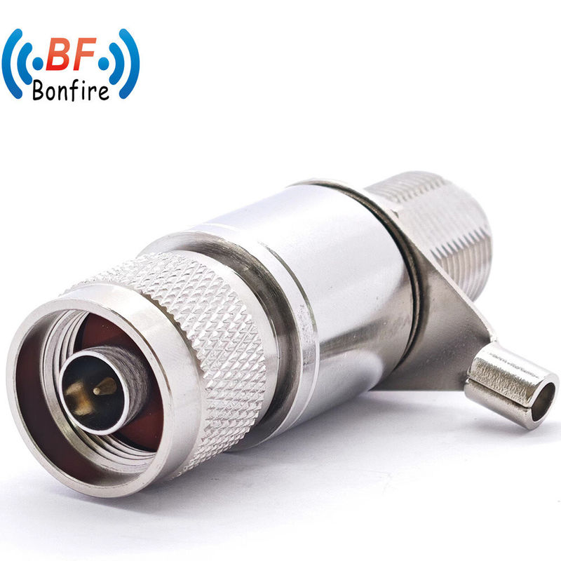 50 ohm Maschio a femmina connettore del cavo coassiale RF Surge Arrester N Jack Maschio a SMA Plug Lightning Protector 3G 6g