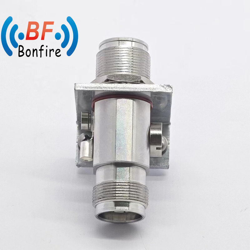 Protezione da fulmine N maschile a RP-SMA maschio RF per connettore a cavo a doppia presa
