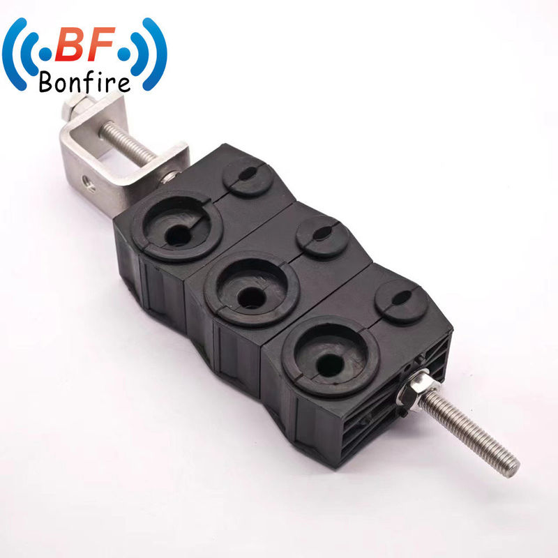 Clampo di alimentazione in plastica per cavo Heliax 1/2&quot; Ldf4-50A 3 fori per portatore