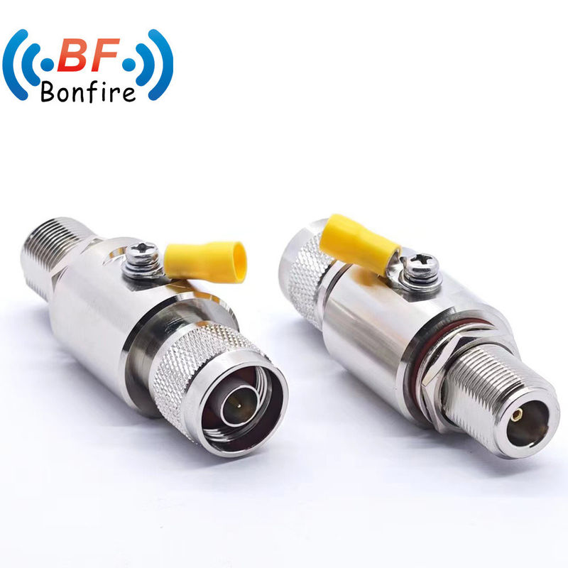 Protezione da ondate di fulmine coassiale RF N-M a N-F 6000MHz UHF Pl259 a So239 Jack Arrester