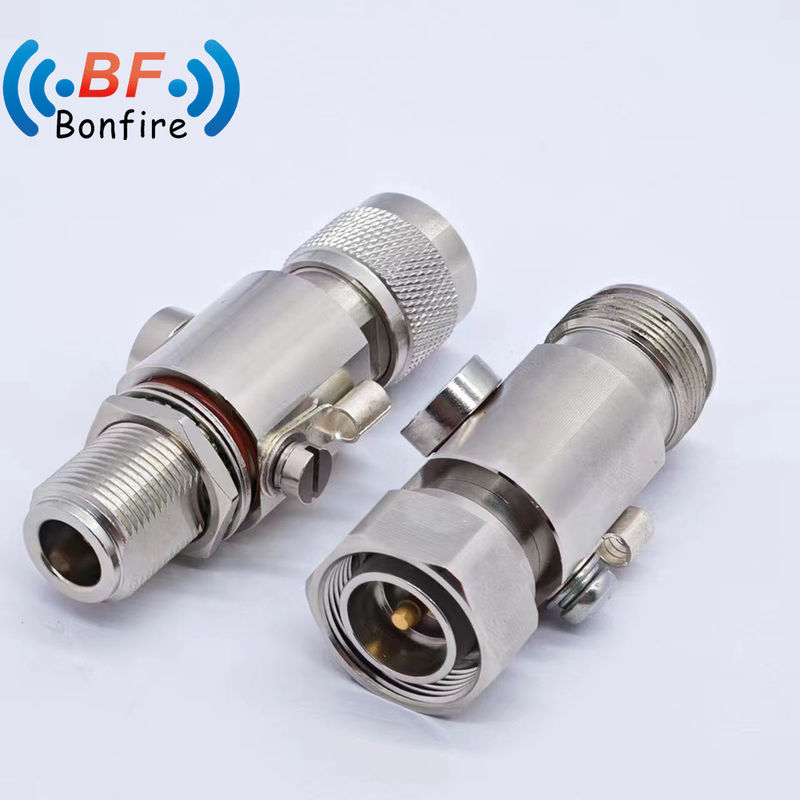 BLQ-XXXXX RF 698-3800MHz Femminile Jack Coassial Lightning Arrester Interfaccia N-M a N-F