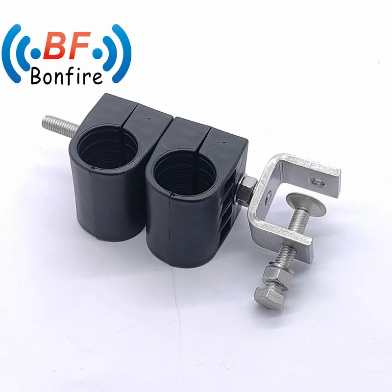 0.410kg Pacchetto Peso lordo 1/2&quot; e 7/8&quot; Single Hole Double Cable Clamps Cable Clips