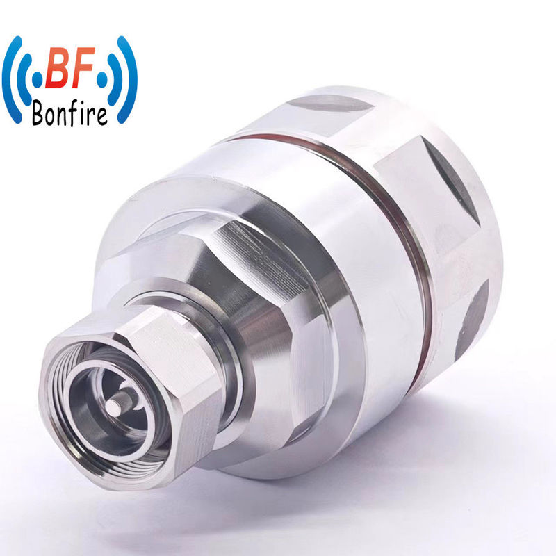 7/8&quot;cavo coassiale flessibile 4.3-10 connettore RF maschio con bassa perdita di inserimento di 0,1 dB