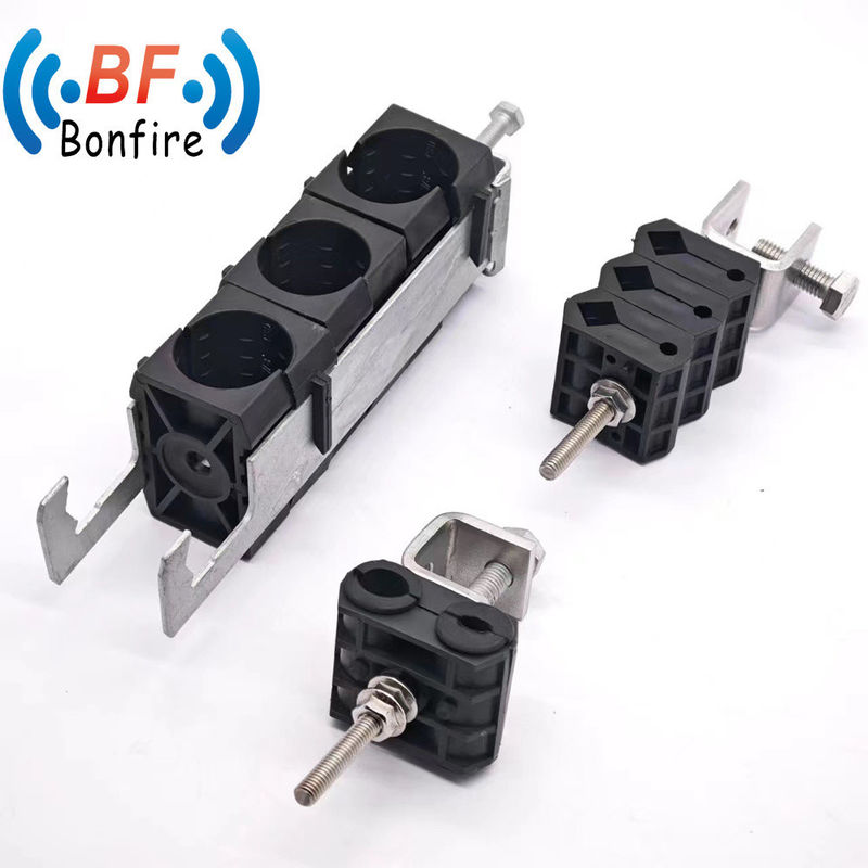 6 Way Flexline Fiber Optic Dual Feeder Clamp per cavi da 4,0-7,0 mm Ordine di prova accettato