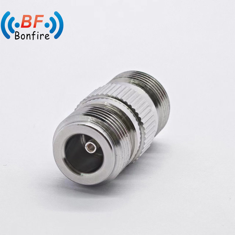 DC-4GHz Low Loss RF Connector Telecom Parte 4.3-10 Femmina a N Femmina -155dbc 0.040kg