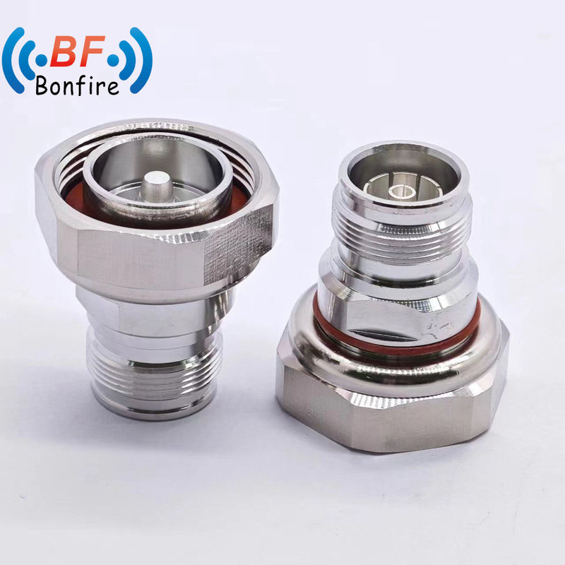 Connettore RF Low Pim -160dbc DC-4GHz 4.3/10 Adaptore RF maschio/femmina per materiali